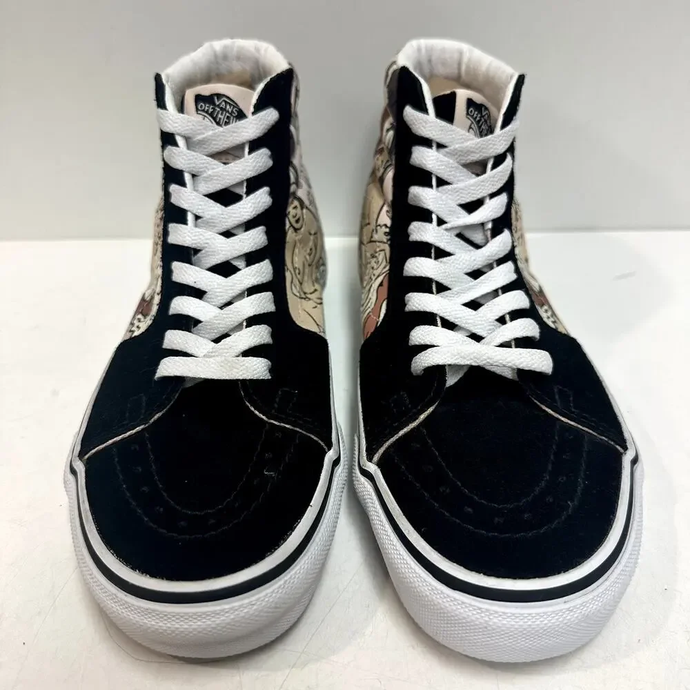 NWOT RARE VANS x CoppaFeel! Breast Cancer Awareness Sk8-Hi Sneaker Suede W 7 - Picture 4 of 11
